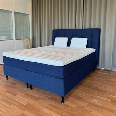 UDSTILLINGSMODEL - ProSleep Supreme - Kontinentalseng 180x200 - Blå